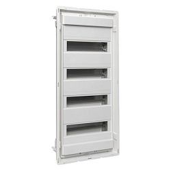 Основание силового щита "Nova" (с DIN-рейками) 48 модулей 4 габарит IP40 EKF nv-pbase-48