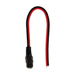 Разъем питания DC гнездо 2,5х5,5мм с проводом 20см REXANT 14-0332