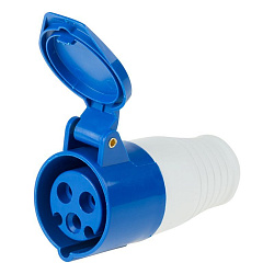 Розетка 213 переносная 2Р+РЕ 16А 220В IP44 REXANT 11-8918