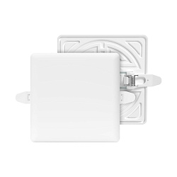 Панель светодиодная встраиваемая безрамочная FLP, 12Вт (8Вт+4Вт), 230В/50Гц, 1020лм, 6500К, IP20, 12 06-115