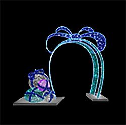 Декоративная арка Праздничная 300 см 501-437