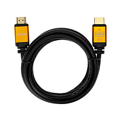 Кабель HDMI - HDMI 2.1, длина 2м, Gold REXANT 17-6004