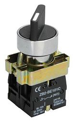 Переключатель LAY5-BD25 на 2 положения "I-0" стандартная ручка NO+NC IEK BSW60-BD-2-K02