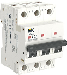 ARMAT Автоматический выключатель M06N-DC 3P L 25А IEK AR-M06N-3-L025DC