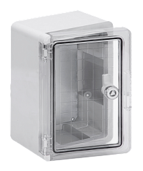 Корпус пластиковый ЩМПп 300х200х130мм прозрачная дверь IP65 DEKRON DEK-P-302013-65