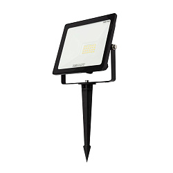 Прожектор светодиодный 30 Вт 200–260 В IP65 2400 Лм 6500 K, холодный свет REXANT + опора на грунте 605-100 605-003promo