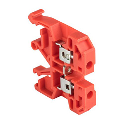 Колодка клеммная JXB-2.5/35 красная EKF plc-jxb-2.5/35r