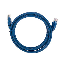 Патч-корд U/UTP, CAT 6, RJ45-RJ45, 26AWG, LSZH, синий, 2м REXANT 02-0294-2