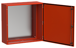 TITAN 5 Корпус металлический ЩМП-80.80.30 УХЛ1 IP66 RAL3020 красный IEK TI5-13-N-080-080-030-66