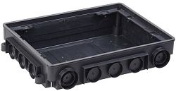 PRIMER Коробка напольная под лючок ONFLOOR 12 IEK KNU-12-PA-9011