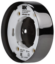 LIGHTING Светильник 4113 накладной под лампу GX53 черный IEK LUPB0-GX53-1-K02