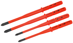 ARMA2L 5 Набор диэлектрических жал SLIM PH/SL-PZ/SL 4шт IEK A2L5-SH21D-BI-1-T2-304