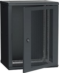 ITK Шкаф LINEA W 12U 600х450мм дверь перфорированная чёрный LWR5-12U64-PF