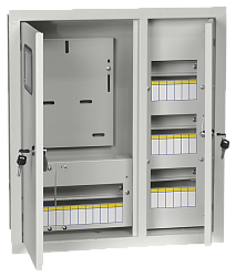 TITAN Корпус металлический ЩУРв-3/30 (550х500х165мм) IP31 IEK MKM35-V-30-31-1-ZO