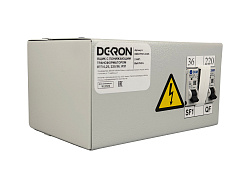 Ящик с понижающим трансформатором ЯТП 0.25 220/36В (2 авт. выкл.) IP31 DEKRON DEK07701-0005