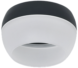 LIGHTING Светильник 4010 накладной потолочный под лампу GX53 черный IEK LT-UPB0-4010-GX53-1-K02