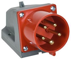 Вилка стационарная ССИ-525 3Р+РЕ+N 32А 380-415В IP44 IEK PSR52-032-5