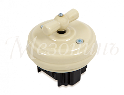 Выключатель ретро фарфоровый поворотный на 2 положен,проходной (D70x35, 10А, 250В, IP20, без подъ GE70404-02k