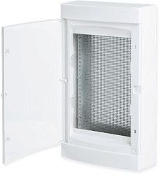 Щит слаботочный навесной "Unix" белая дверь 3 габарит 485x287x112 IP40 ux-3m-nw