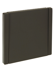 FORTE&PIANO Выключатель 1-клавишный перекрестный 10А FP312 серый IEK 