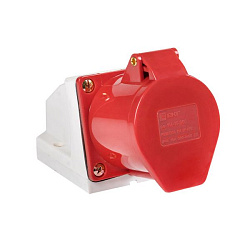 Роз. стац. наруж. 114 3Р+РЕ 16А 380В IP44 EKF ps-114-16-380