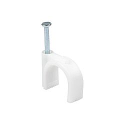 Скоба крепежная круглая (18мм.) (50шт.) EKF plcn-sr-18