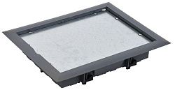 PRIMER Лючок напольный ONFLOOR закрытый (глухая крышка) IEK PM-LN10-00-K03