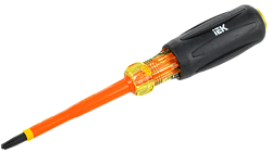 ARMA2L 5 Отвертка диэлектрическая PH/SL2х100 Т3 IEK A2L5-SC30-T3-HS-20-100