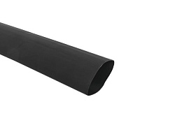 ТУТк клеевая нг 52/13 черная в отрезках по 1м EKF tut4-k52-b