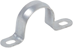 Скоба металлическая двухлапковая d=25-26мм (10шт/упак) IEK CMAT11-25-010