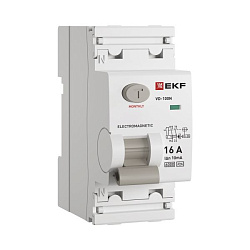 ВДТ ВД-100N 2P 16А 10мА A эл-мех 6кА PROXIMA EKF E1026MA1610