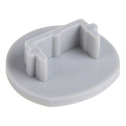 Заглушка для круглого профиля Ø 17 универсальная REXANT 146-236-1