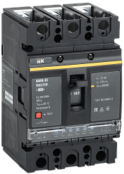 Выключатель автоматический ВА88-35 3Р 250А 35кА MASTER с электронным расцепителем IEK SVA31-3-0250-02