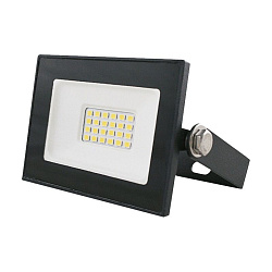 Прожектор светодиодный 10Вт, 800лм, 6500K, черный, IP65 DEKRON AN1271-0011