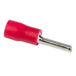 Наконечник штыревой круглый изолированный НШКИ 0.25-1.5 (уп 50шт) EKF nshki-0.25-1.5