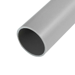 Труба гладкая жесткая ПВХ Ø40 мм, 3-метровая серая (60м) 28-0040-1.ПП