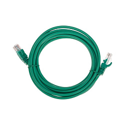 Патч-корд U/UTP, CAT 5e, RJ45-RJ45, 26AWG, LSZH, зеленый, 3м REXANT 02-0106-3