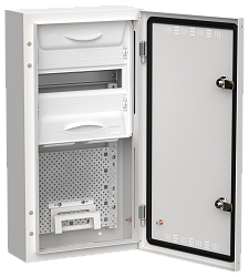 TITAN 5 Корпус комбинированный ЩРн-12 (1х36) 585х310х140мм IP30 белый IEK TI5-51-N-1X036-30