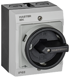 Переключатель кулачковый в боксе закрытая рукоятка 10А схема 91 IEK MI-CS21-010-091