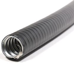 Металлорукав в пвх изоляции МПГ нг HF  15  (50 м/уп.) черный ГОФРОМАТИК (ЗЭТАРУС) zeta42910