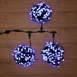 Гирлянда "LED ClipLight - ШАРИКИ" 24V, 3 нити по 20 м, цвет диодов Синий 323-613