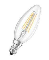 Лампа светодиодная филаментная OSRAM LED Star, 470лм, 4Вт, 2700К, цоколь  E14 4058075683877