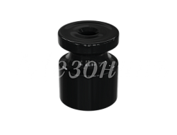 Изолятор пластиковый для наружного монтажа витой электропроводки, D20х24мм, цвет - черный, серия УСА GE30025-05