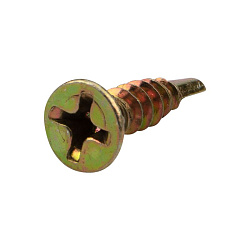 Саморез оконный KRANZ сверло, 3.9х16, желтый цинк, упаковка поставщика ( 20 000 шт. ) 1505-3916-1