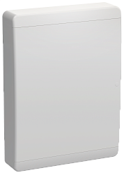 TEKFOR Корпус пластиковый БЕЛЫЙ ЩРН-П-54, IP41 белая дверь IEK TF5-KP13-N-54-41-K01-K01