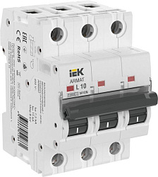 ARMAT Автоматический выключатель M10N 3P L 10А IEK AR-M10N-3-L010