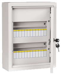 TITAN 3 Корпус металлический ЩРн-24 (395х310х120мм) IP31 белый IEK MKM13-N-24-31-Z