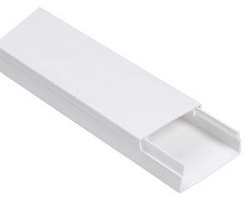 ECOLINE Кабель-канал 12х12 белый (120м) IEK CKK11-012-012-1-K01