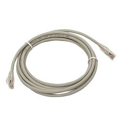 Патч-корд TERACOM PRO Cat.6 неэкран. UTP LSZH серый (3,0м) TRP-6UTP-LSH-3M-GY