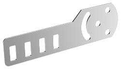 Пластина шарнирная h=50мм IEK CLM51D-PSH-050